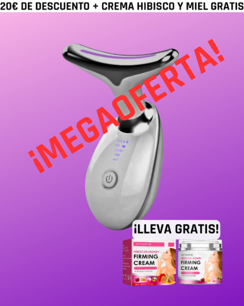 Tratamiento de Rejuvenecimiento de Facial y Cuello con Crema de Colágeno, Hibisco y Miel GRATIS